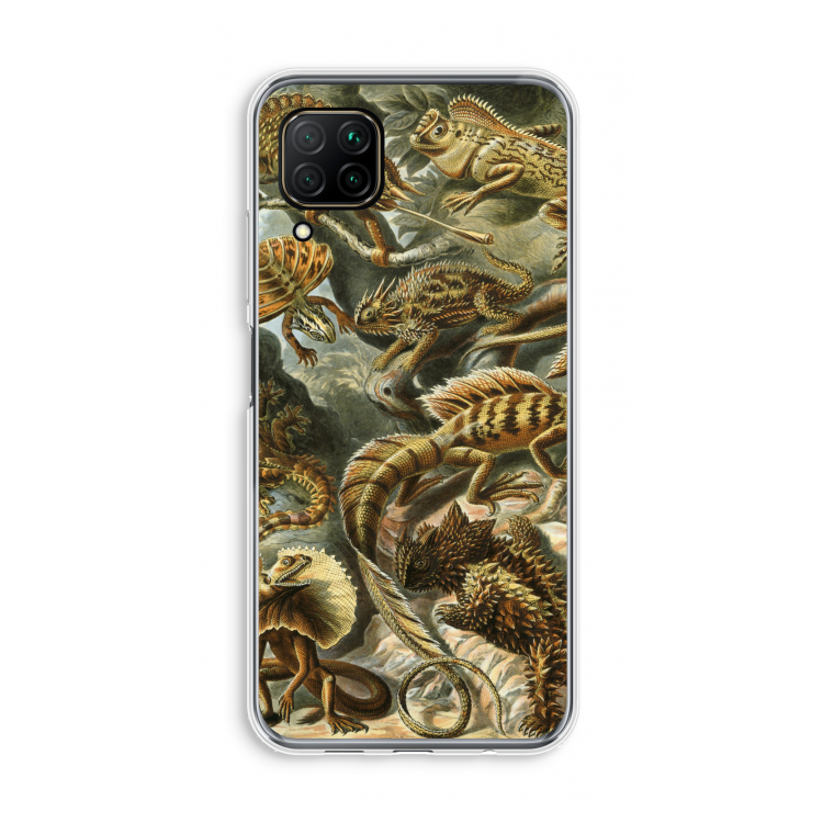 Haeckel Lacertilia: Huawei P40 Lite Transparant Hoesje