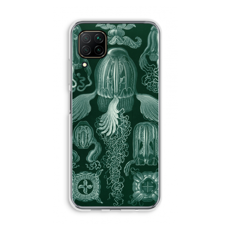 Haeckel Cubomedusae: Huawei P40 Lite Transparant Hoesje