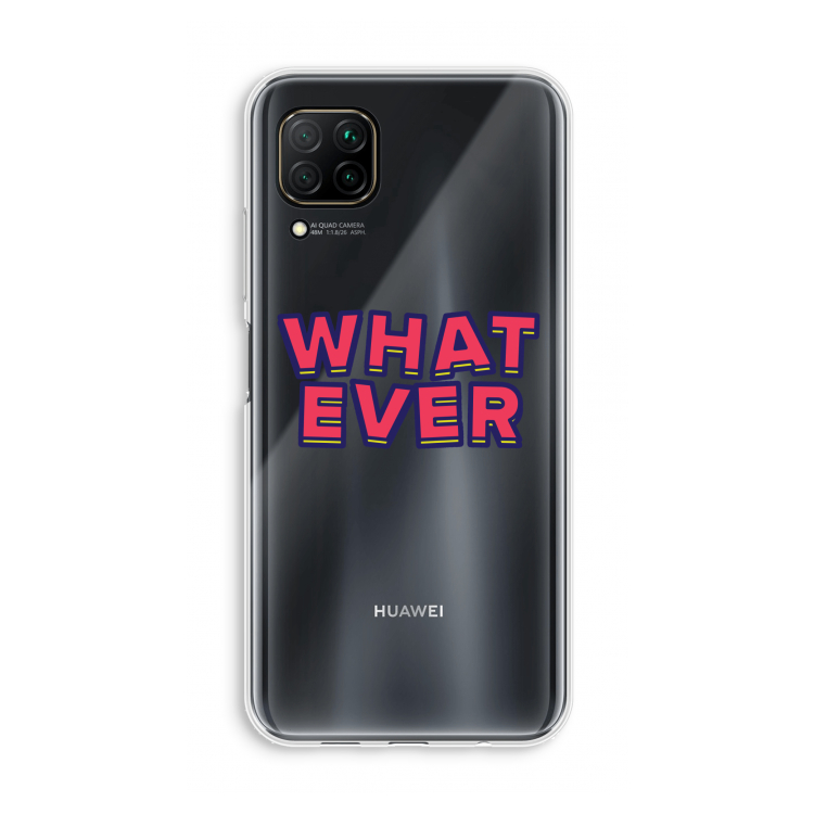 Whatever: Huawei P40 Lite Transparant Hoesje