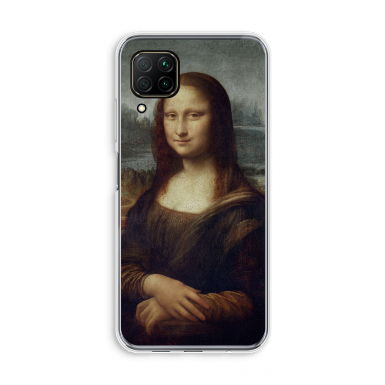 Mona Lisa: Huawei P40 Lite Transparant Hoesje