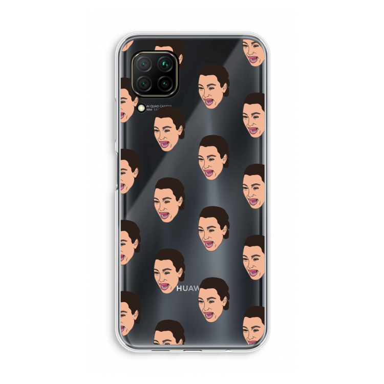 Ugly Cry Call: Huawei P40 Lite Transparant Hoesje