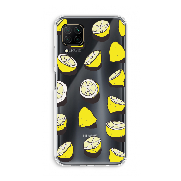 When Life Gives You Lemons...: Huawei P40 Lite Transparant Hoesje