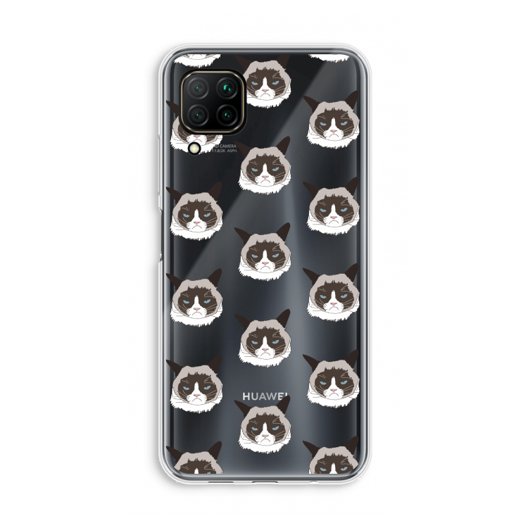 It's a Purrr Case: Huawei P40 Lite Transparant Hoesje