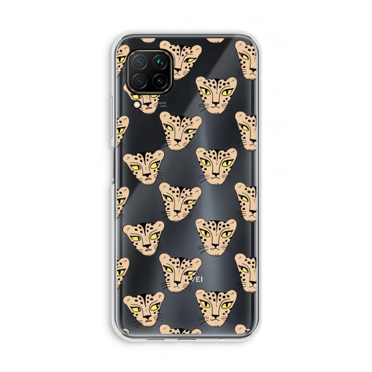 Tijger: Huawei P40 Lite Transparant Hoesje