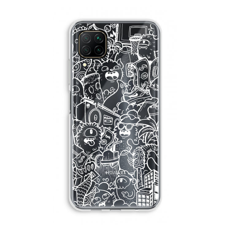 Vexx City #2: Huawei P40 Lite Transparant Hoesje