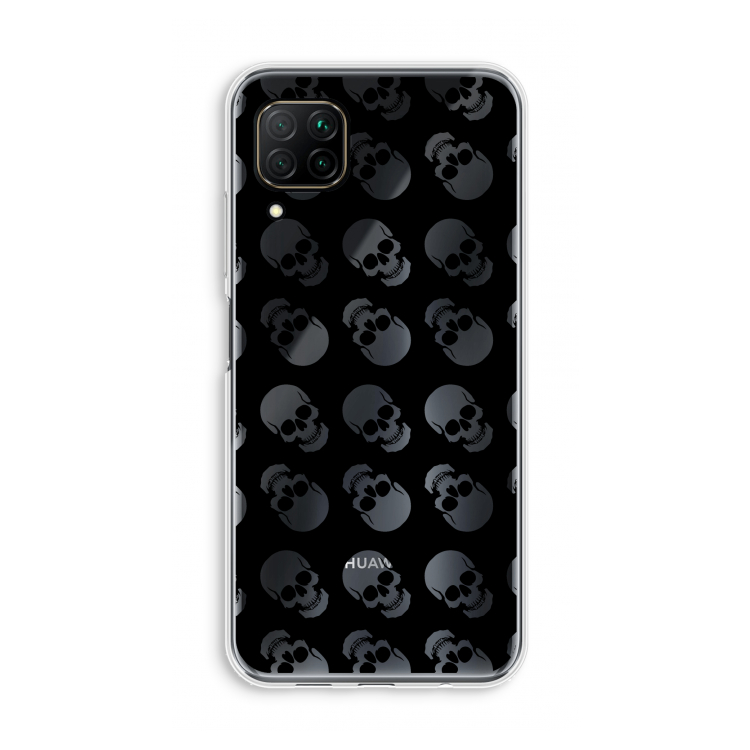 Musketon Skulls: Huawei P40 Lite Transparant Hoesje