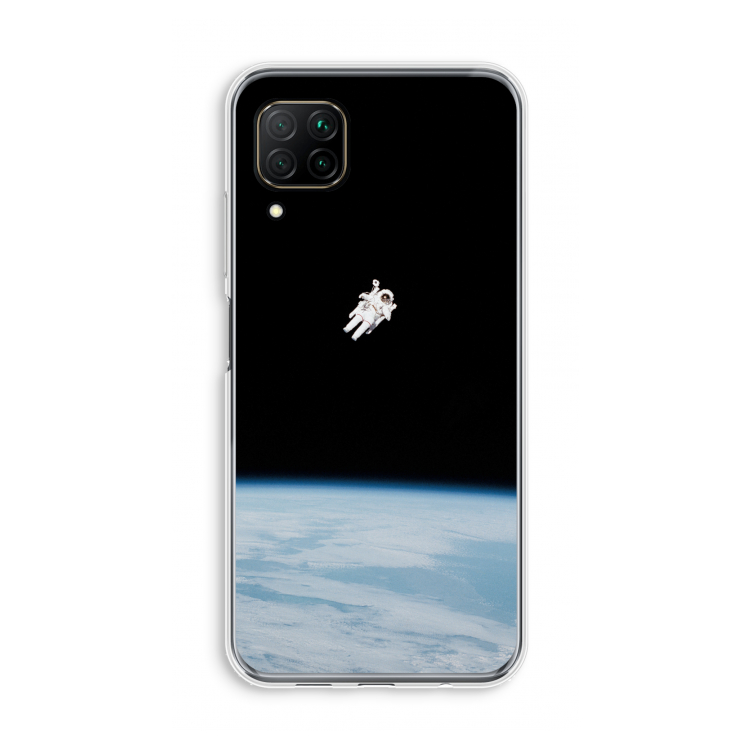 Alone in Space: Huawei P40 Lite Transparant Hoesje