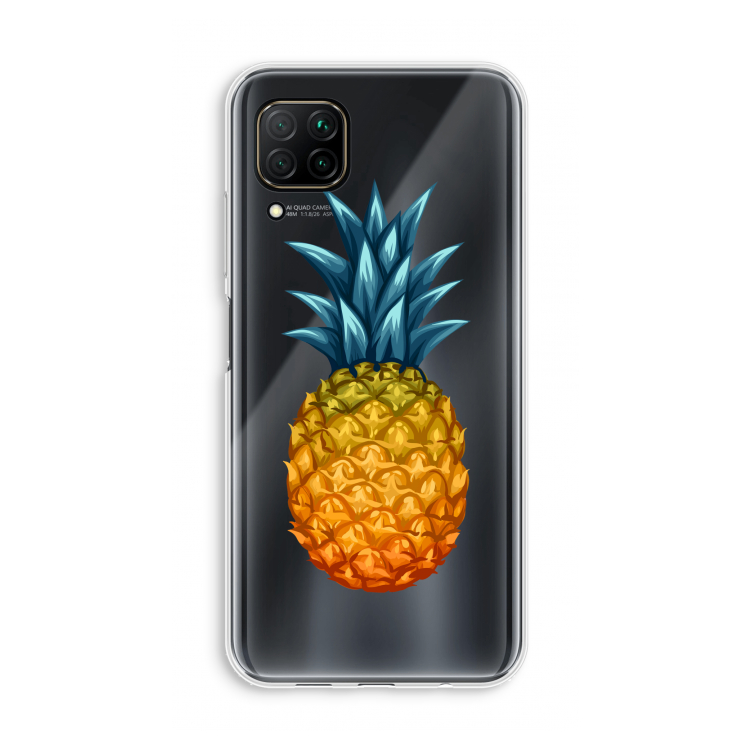 Grote ananas: Huawei P40 Lite Transparant Hoesje