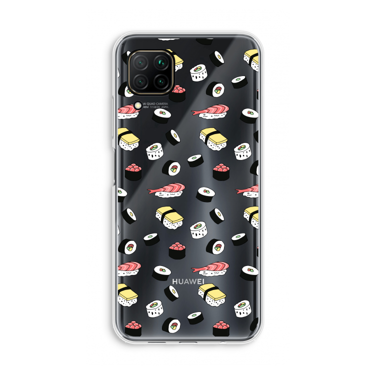Sushi time: Huawei P40 Lite Transparant Hoesje