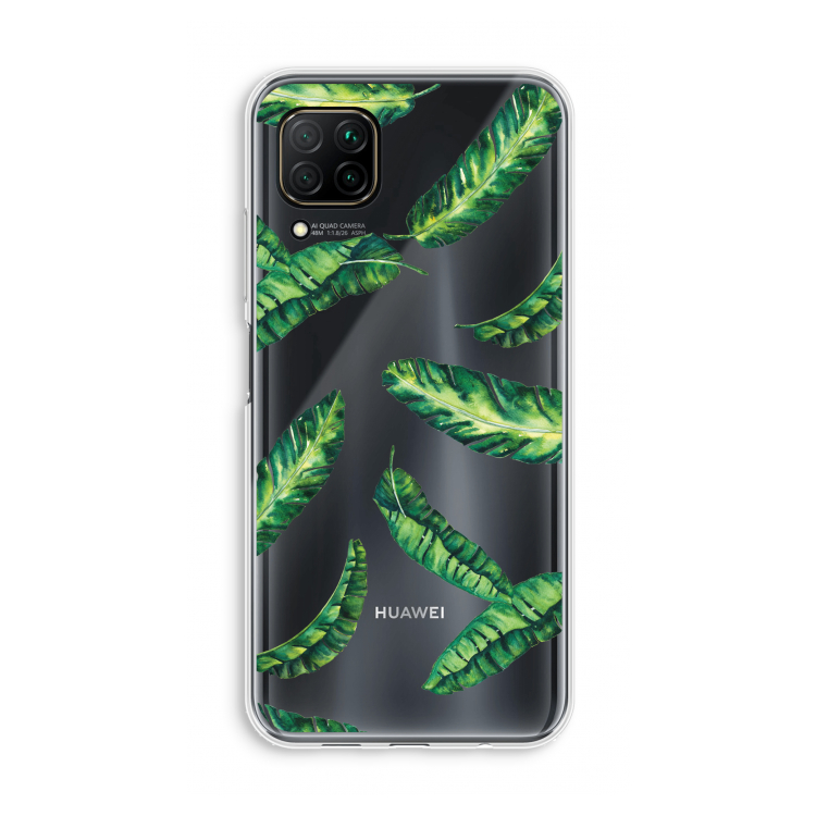 Lange bladeren: Huawei P40 Lite Transparant Hoesje