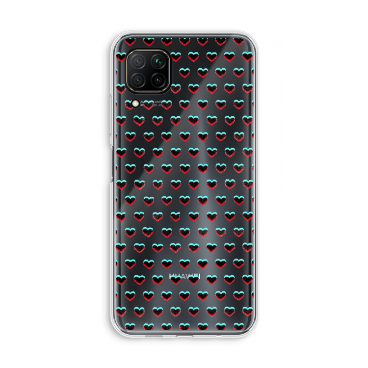 Hartjes: Huawei P40 Lite Transparant Hoesje