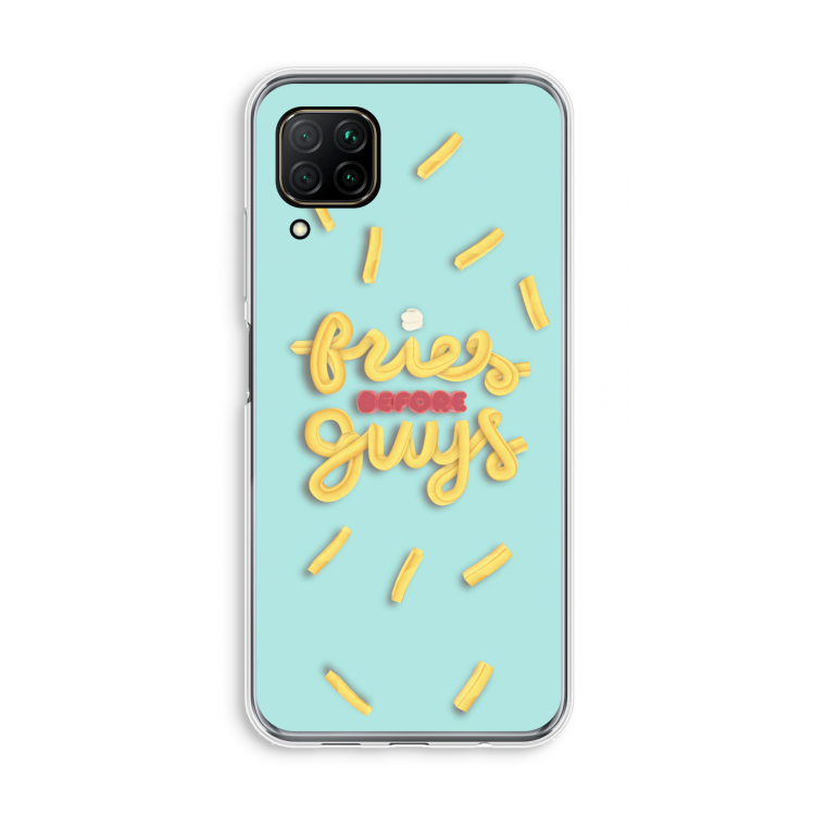 Always fries: Huawei P40 Lite Transparant Hoesje