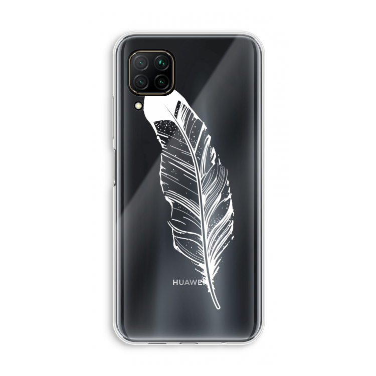 Pluim: Huawei P40 Lite Transparant Hoesje