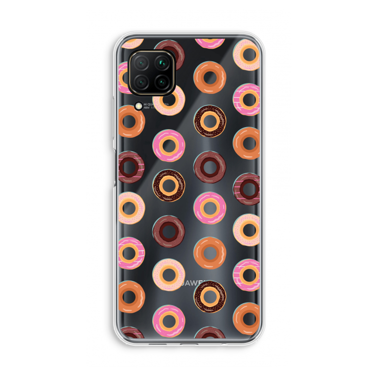 Donuts: Huawei P40 Lite Transparant Hoesje