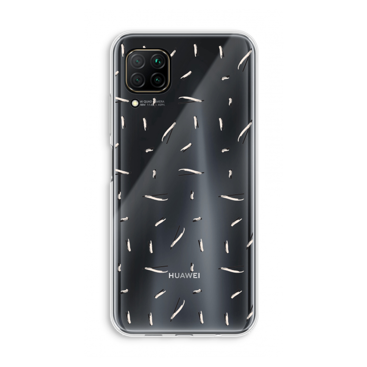 Hipster stripes: Huawei P40 Lite Transparant Hoesje