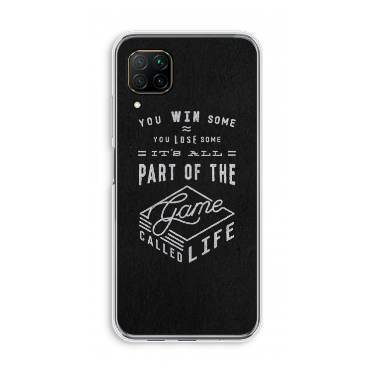 Life: Huawei P40 Lite Transparant Hoesje