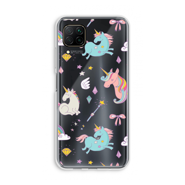 Fantasiewereld: Huawei P40 Lite Transparant Hoesje