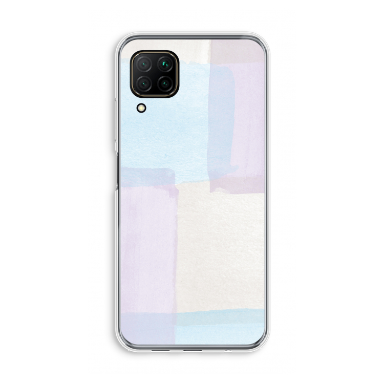 Square pastel: Huawei P40 Lite Transparant Hoesje