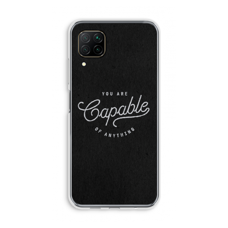 Capable: Huawei P40 Lite Transparant Hoesje