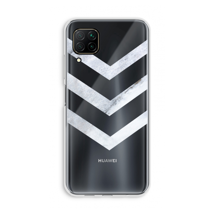 Marmeren pijlen: Huawei P40 Lite Transparant Hoesje