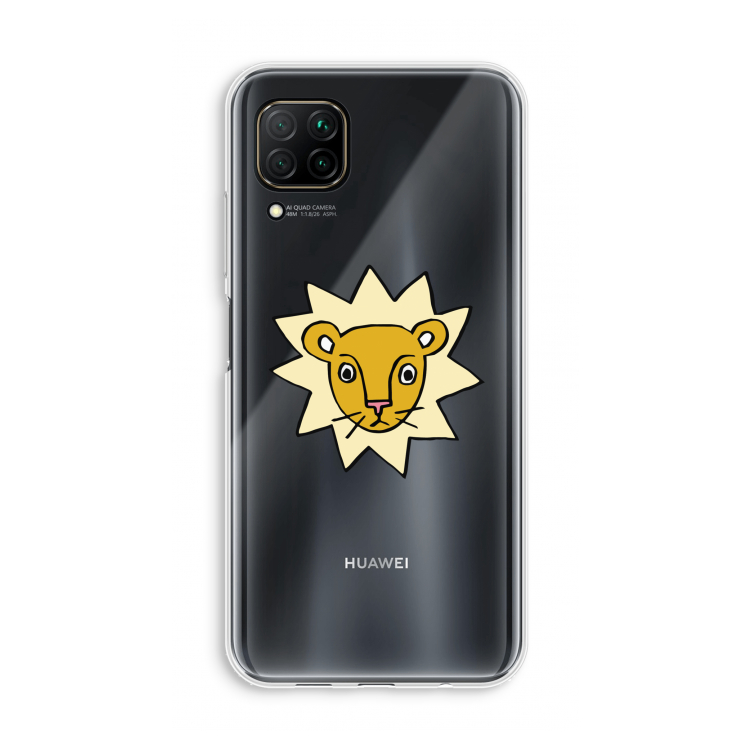 Kleine leeuw: Huawei P40 Lite Transparant Hoesje