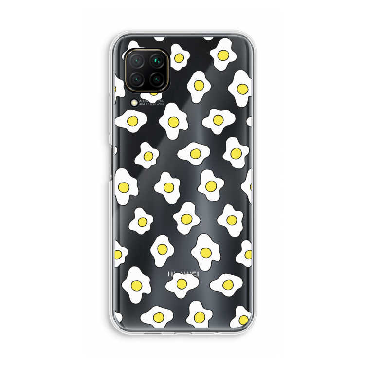 Spiegeleitjes: Huawei P40 Lite Transparant Hoesje