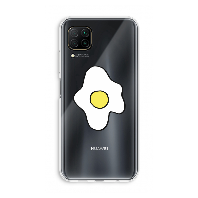 Spiegelei: Huawei P40 Lite Transparant Hoesje