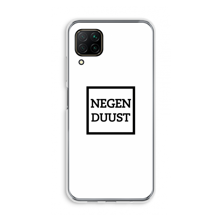 Negenduust vierkant: Huawei P40 Lite Transparant Hoesje