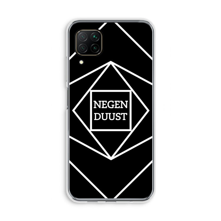 Negenduust geometrisch: Huawei P40 Lite Transparant Hoesje