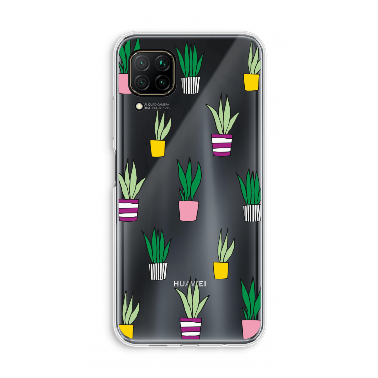 Sanseveria: Huawei P40 Lite Transparant Hoesje