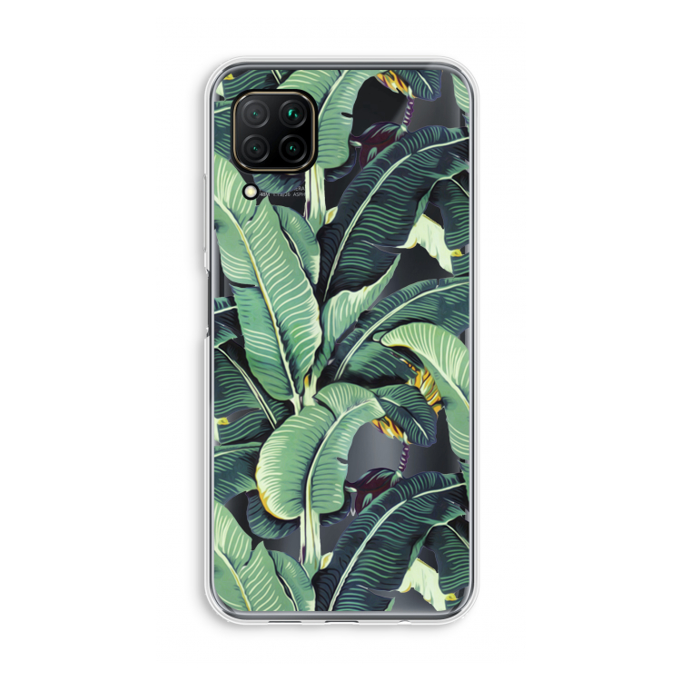 Bananenbladeren: Huawei P40 Lite Transparant Hoesje