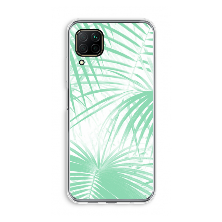 Palmbladeren: Huawei P40 Lite Transparant Hoesje