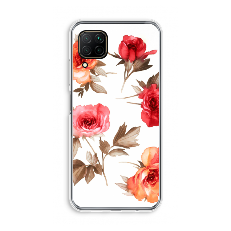 Roosjes: Huawei P40 Lite Transparant Hoesje