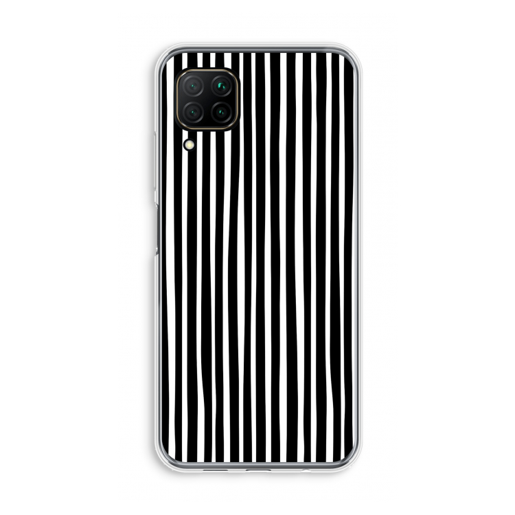 Stripes: Huawei P40 Lite Transparant Hoesje