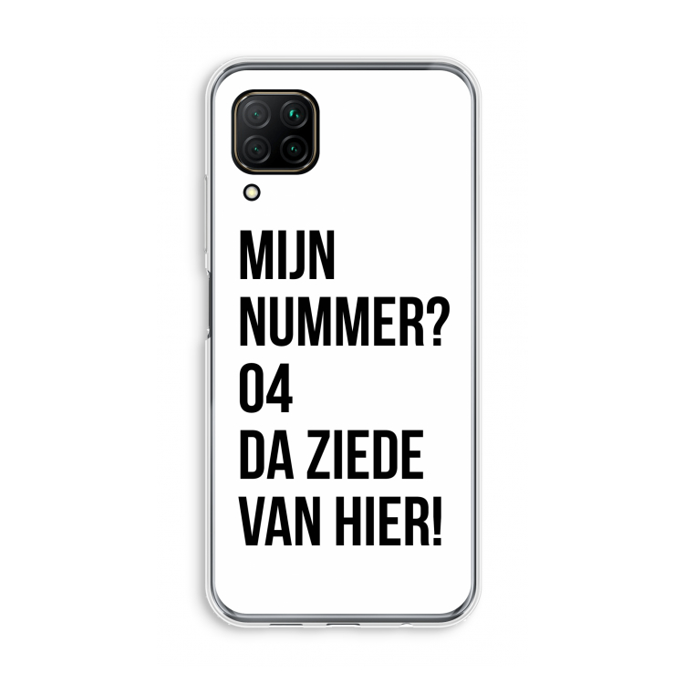 Da ziede van hier: Huawei P40 Lite Transparant Hoesje