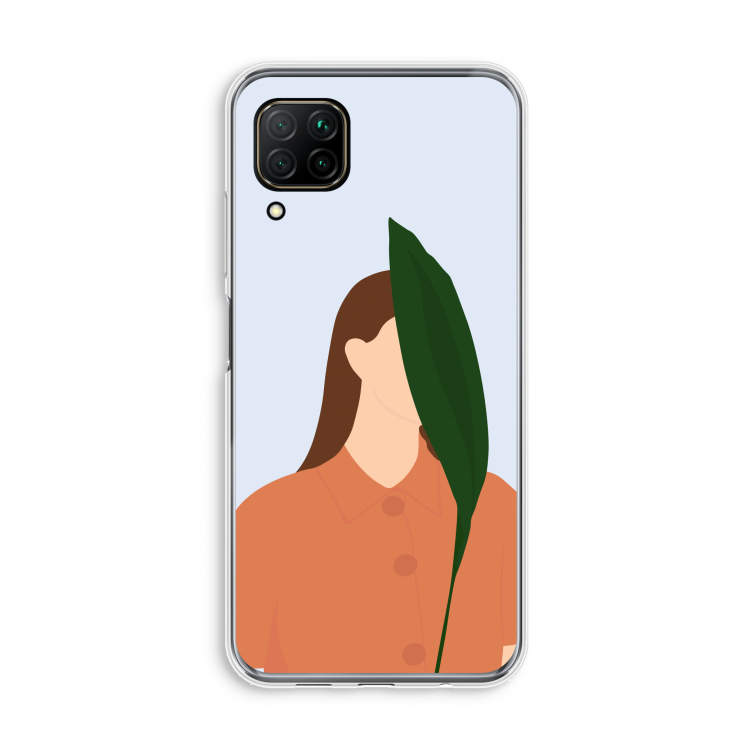 Leaf: Huawei P40 Lite Transparant Hoesje
