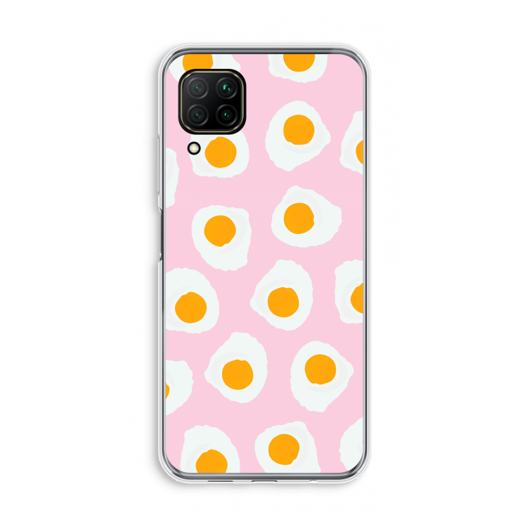 Dancing eggs: Huawei P40 Lite Transparant Hoesje