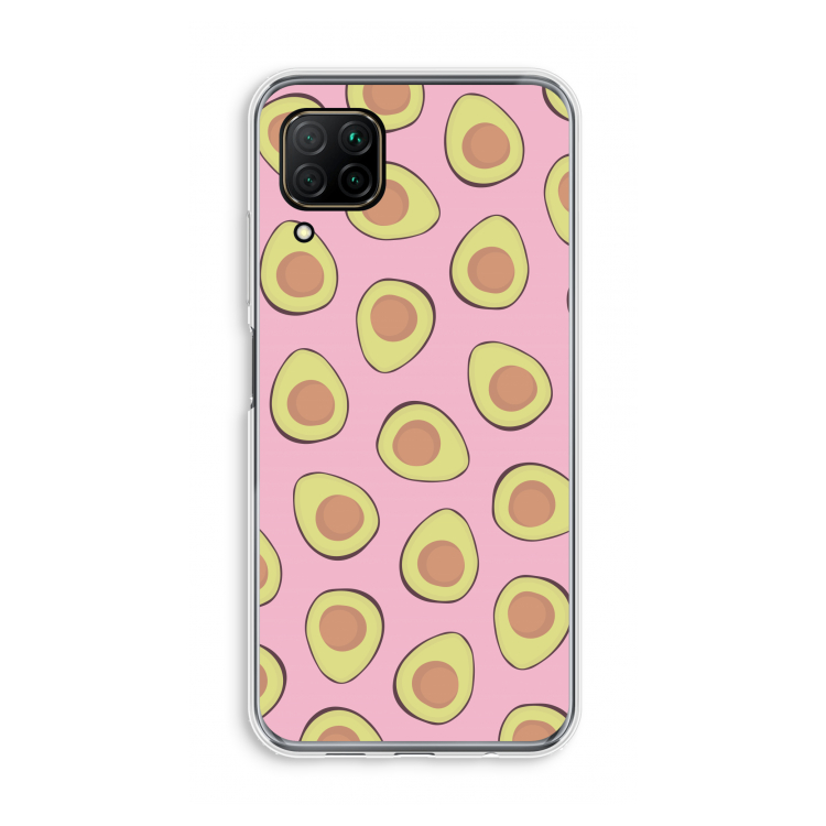 Dancing avocados: Huawei P40 Lite Transparant Hoesje
