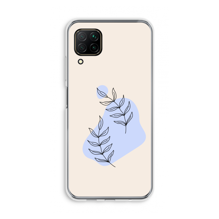 Leaf me if you can: Huawei P40 Lite Transparant Hoesje
