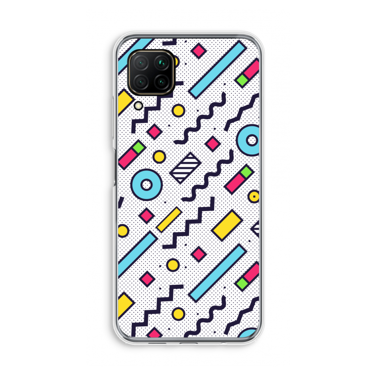 8-bit N°8: Huawei P40 Lite Transparant Hoesje