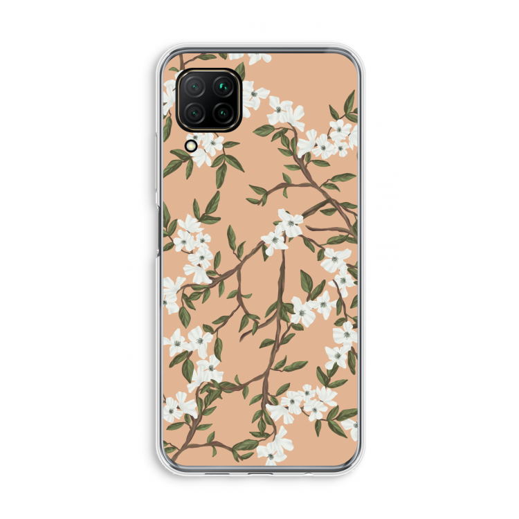 Blossoming spring: Huawei P40 Lite Transparant Hoesje