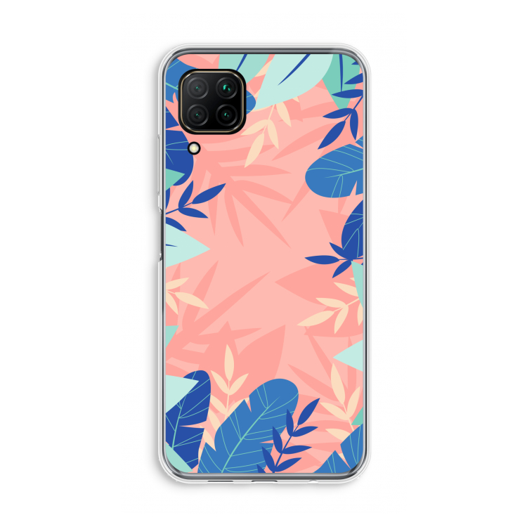Tropisch: Huawei P40 Lite Transparant Hoesje