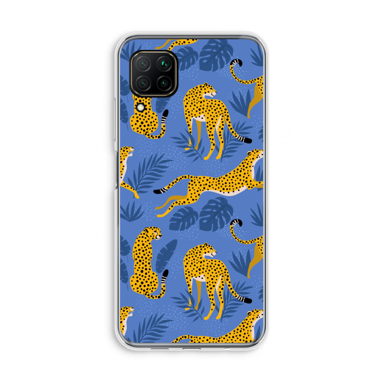 Luipaard: Huawei P40 Lite Transparant Hoesje