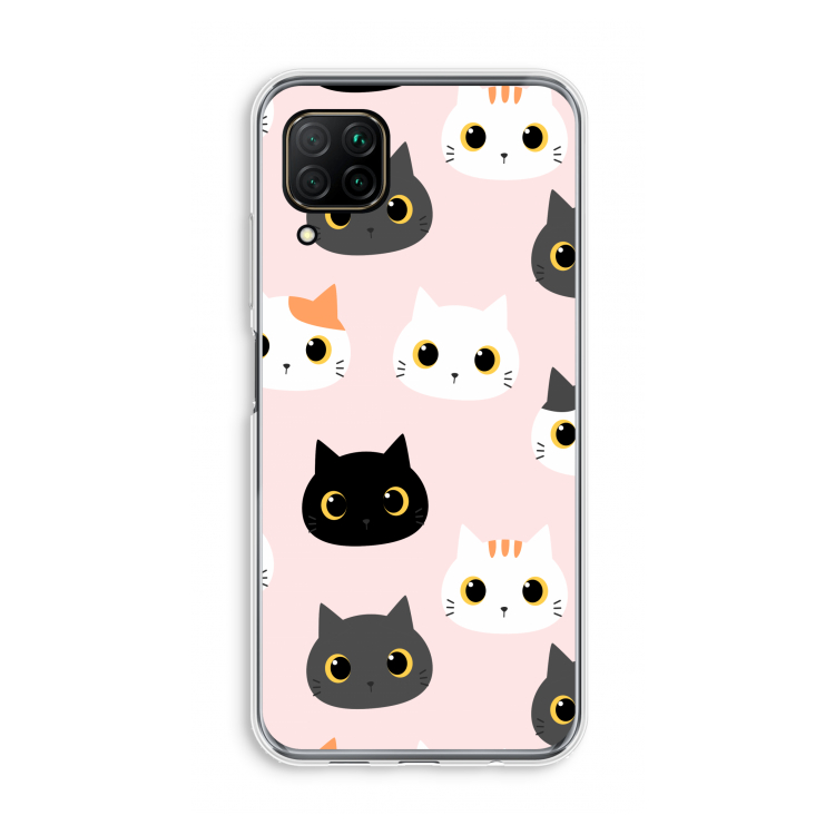 Katten: Huawei P40 Lite Transparant Hoesje