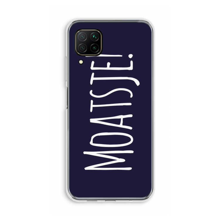 Moatsje!: Huawei P40 Lite Transparant Hoesje