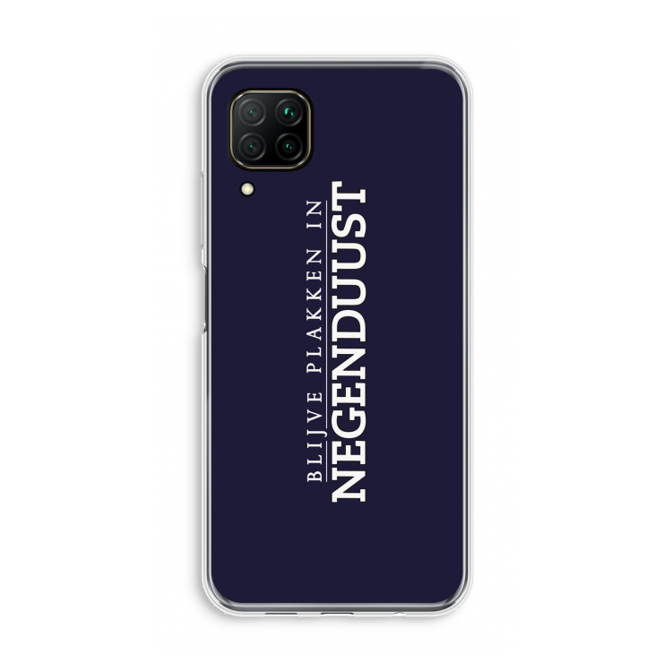 Blijve plakken in Negenduust: Huawei P40 Lite Transparant Hoesje