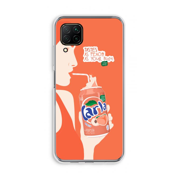 Peach please!: Huawei P40 Lite Transparant Hoesje