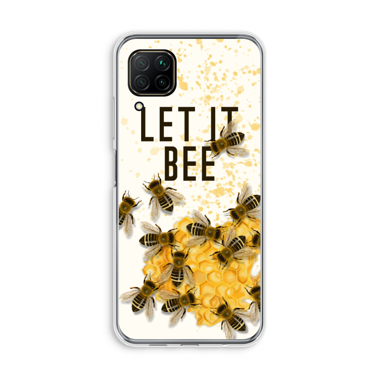 Let it bee: Huawei P40 Lite Transparant Hoesje