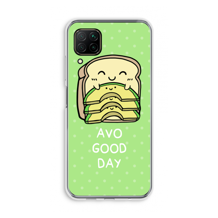Avo Good Day: Huawei P40 Lite Transparant Hoesje