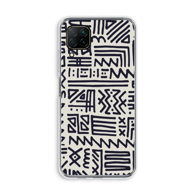 Marrakech print: Huawei P40 Lite Transparant Hoesje